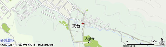 京都府舞鶴市天台306周辺の地図
