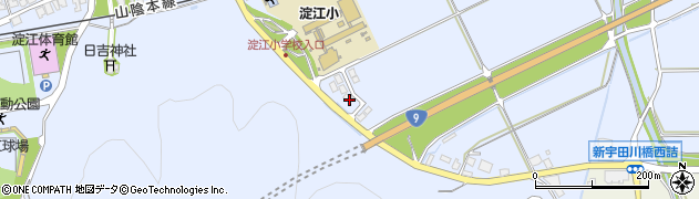 鳥取県米子市淀江町西原233-19周辺の地図
