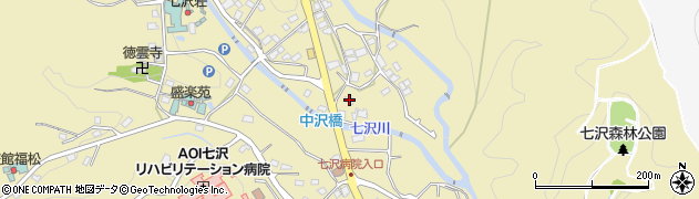 神奈川県厚木市七沢1203周辺の地図