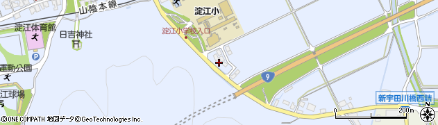 鳥取県米子市淀江町西原233-18周辺の地図