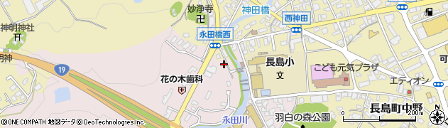 岐阜県恵那市長島町永田467周辺の地図
