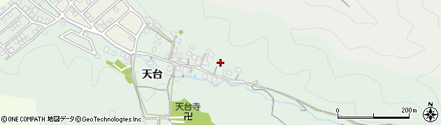 京都府舞鶴市天台385周辺の地図