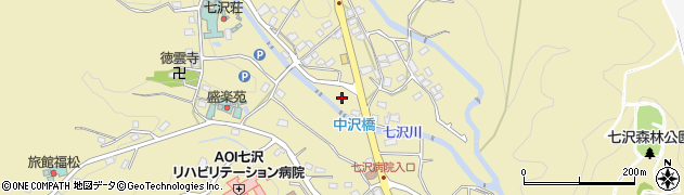神奈川県厚木市七沢1274周辺の地図
