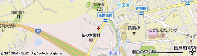 岐阜県恵那市長島町永田470周辺の地図
