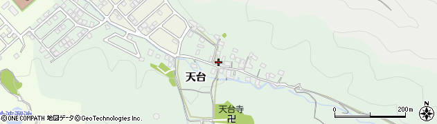 京都府舞鶴市天台350周辺の地図