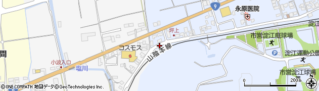 鳥取県米子市１１区周辺の地図