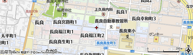 岐阜県岐阜市長良宮路町周辺の地図