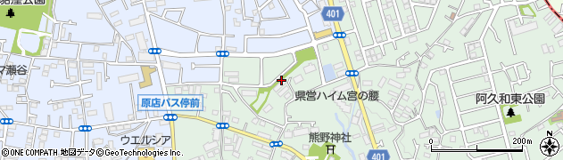 阿久和東宮ノ腰公園周辺の地図