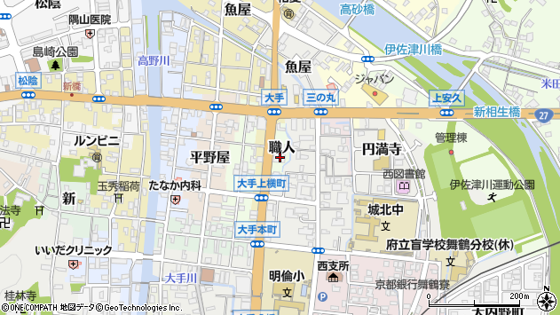 〒624-0924 京都府舞鶴市職人の地図
