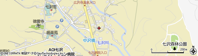 神奈川県厚木市七沢1205周辺の地図