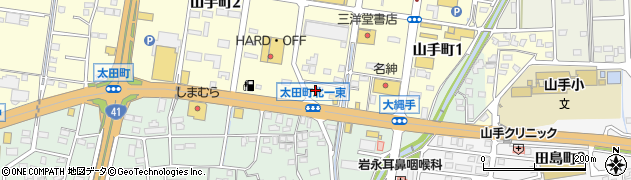コメダ珈琲店 美濃加茂店周辺の地図