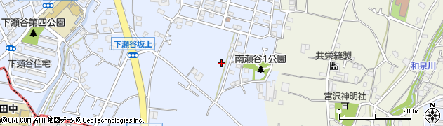 神奈川県横浜市瀬谷区南瀬谷周辺の地図