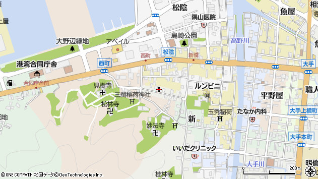 〒624-0932 京都府舞鶴市宮津口の地図