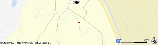 鳥取県東伯郡湯梨浜町別所390周辺の地図