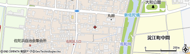 鳥取県米子市淀江町佐陀1059-2周辺の地図