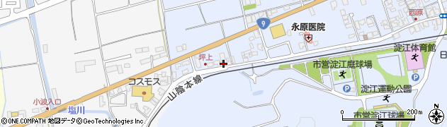 鳥取県米子市淀江町西原1058周辺の地図