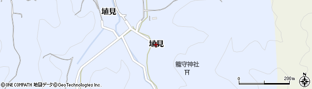 鳥取県湯梨浜町（東伯郡）埴見周辺の地図