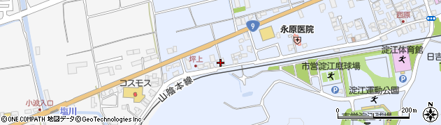 鳥取県米子市淀江町西原1057周辺の地図