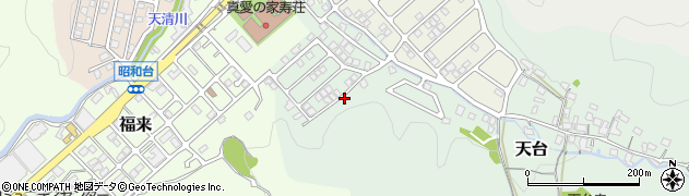 京都府舞鶴市天台周辺の地図