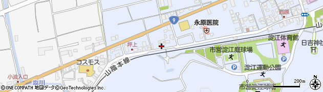 鳥取県米子市淀江町西原1050周辺の地図