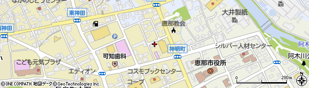 安部医院周辺の地図