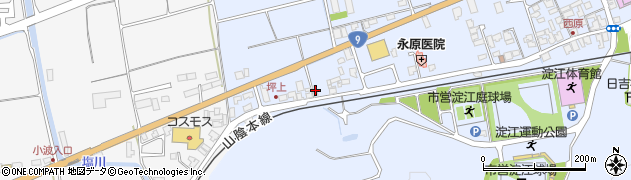 鳥取県米子市淀江町西原1056周辺の地図