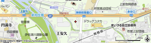 京都府舞鶴市上安30周辺の地図