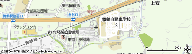 京都府舞鶴市上安18周辺の地図