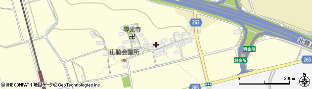 滋賀県長浜市湖北町山脇322周辺の地図