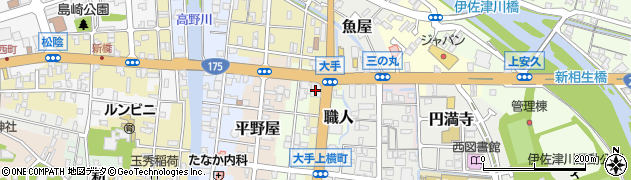 京都銀行西舞鶴支店 ＡＴＭ周辺の地図