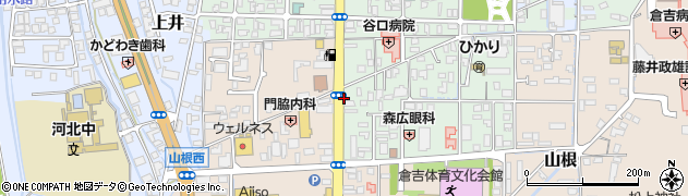 株式会社中井脩倉吉店周辺の地図