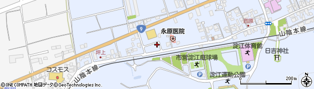 鳥取県米子市淀江町西原1029-62周辺の地図