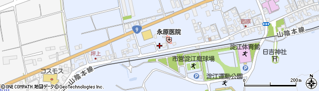鳥取県米子市淀江町西原1029-61周辺の地図