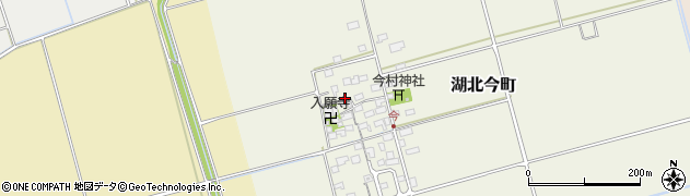 滋賀県長浜市湖北今町周辺の地図
