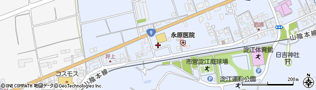 鳥取県米子市淀江町西原1029-68周辺の地図
