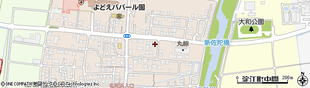 鳥取県米子市淀江町佐陀2155周辺の地図