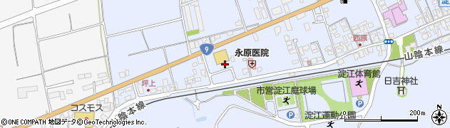 鳥取県米子市淀江町西原1029-70周辺の地図