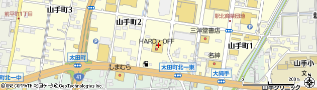 ハードオフ美濃加茂店周辺の地図