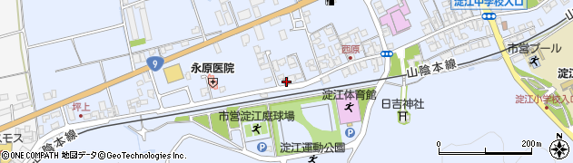 鳥取県米子市淀江町西原930周辺の地図