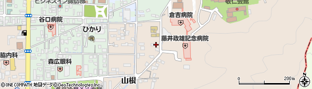 鳥取県倉吉市山根420周辺の地図