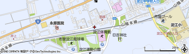 鳥取県米子市淀江町西原780-1周辺の地図