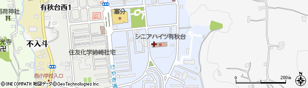 千葉県市原市有秋台東周辺の地図