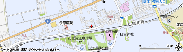 鳥取県米子市淀江町西原942周辺の地図