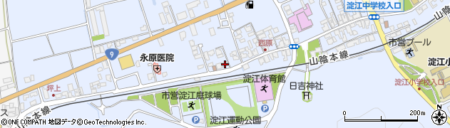 鳥取県米子市淀江町西原944-1周辺の地図