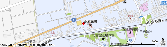 鳥取県米子市淀江町西原1029-33周辺の地図