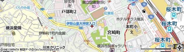 機動建設工業株式会社　横浜営業所周辺の地図