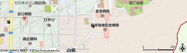 鳥取県倉吉市山根415周辺の地図
