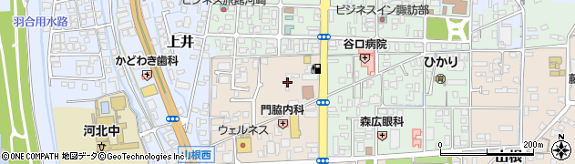 鳥取県倉吉市山根621周辺の地図