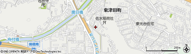 島根県松江市東津田町1936周辺の地図