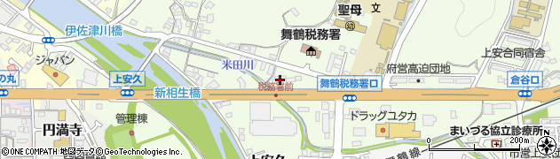 京都府舞鶴市上安久233周辺の地図